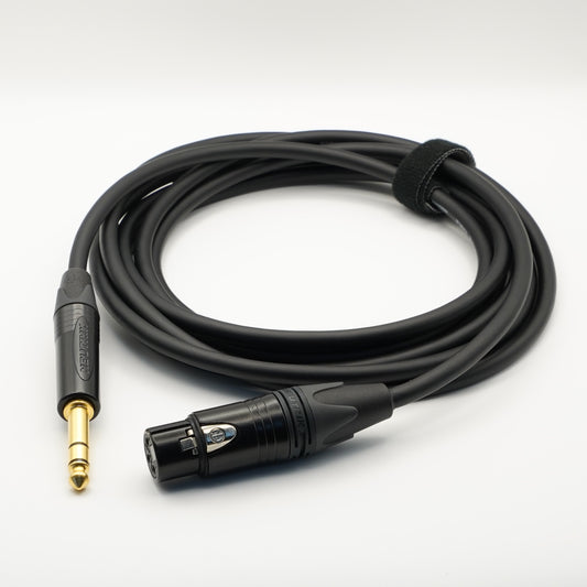 Neutrik Mogami XLR to TRS Mic Cable