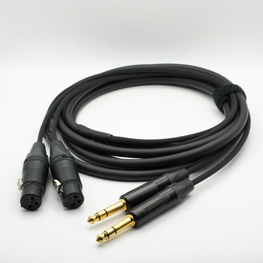 Neutrik // Mogami 2 Channel Female XLR to TRS Multicore Cable
