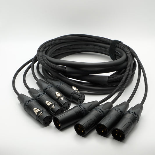 Neutrik // Mogami 4 Channel XLR Multicore Cable