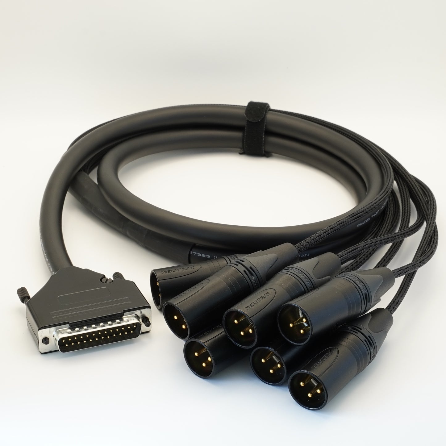 Neutrik // Mogami DB25 to Male XLR Multicore Cable