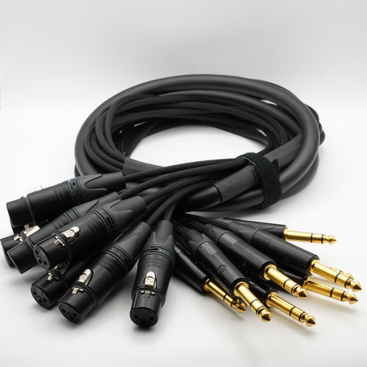 Neutrik // Mogami 8 Channel Female XLR to TRS Multicore Cable